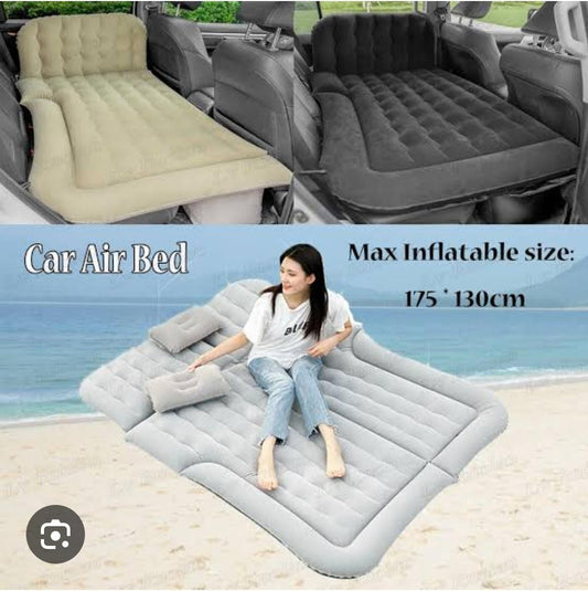 Premium Car Inflatable Bed with 2 Air Pillow