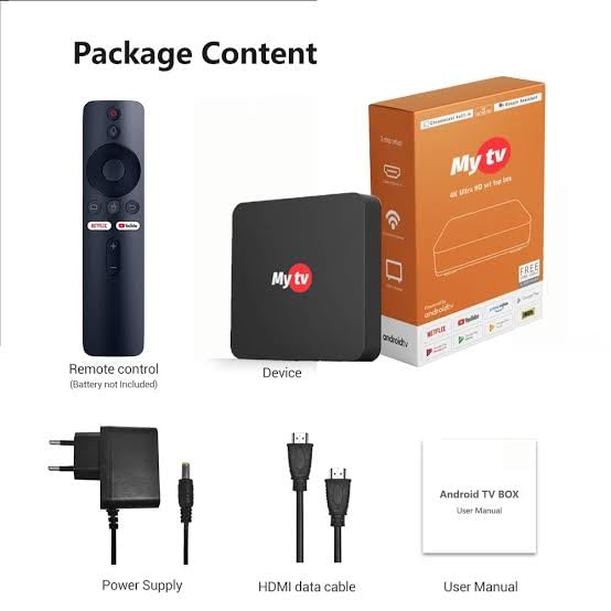 My TV 4K Ultra HD Android Smart TV Box