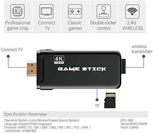 Wireless video games for tv