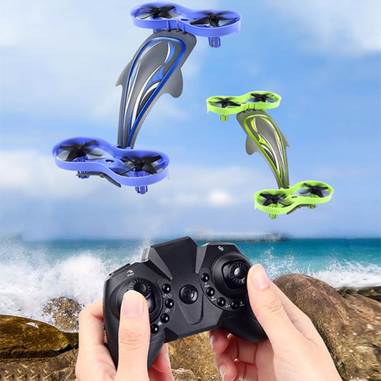 Waterproof 2-in-1 Whale Quadcopter Drone
