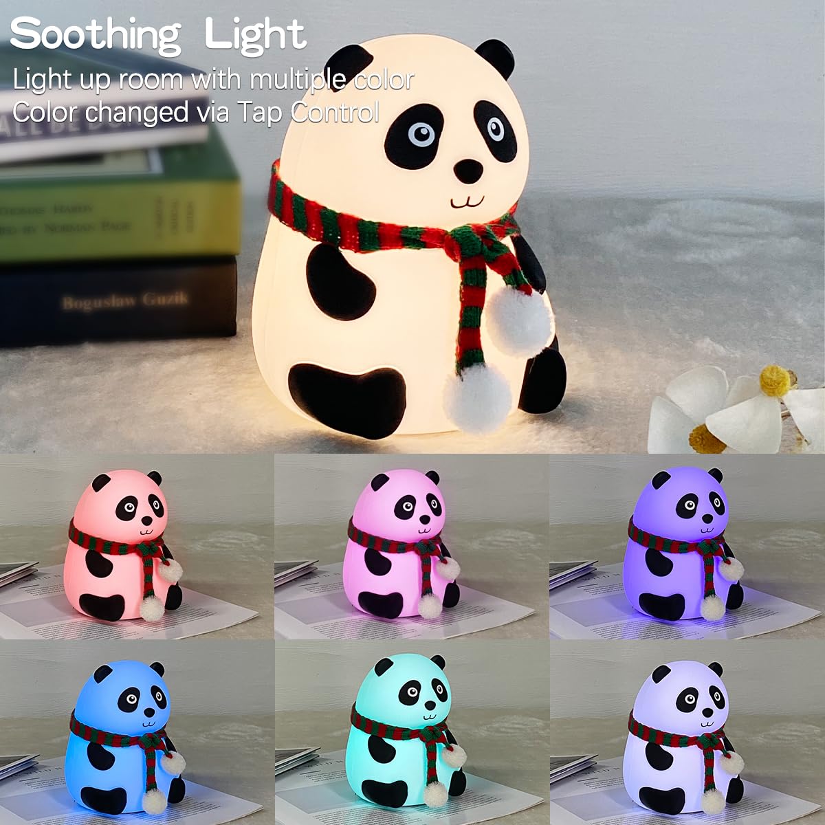 Penguin Silicone Nightlight Lamp