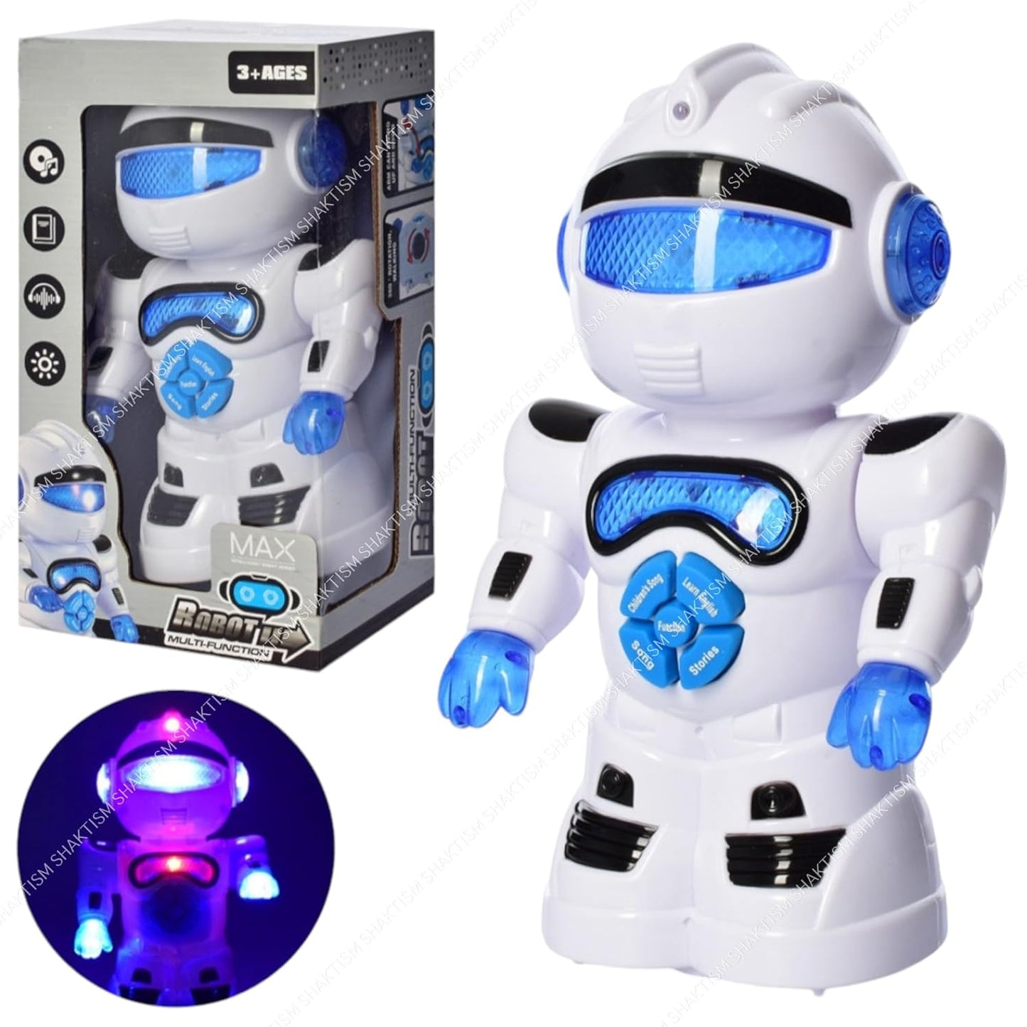 Intelligent Dancing Robot Learning Machine Dancing Toy with Lights & Music