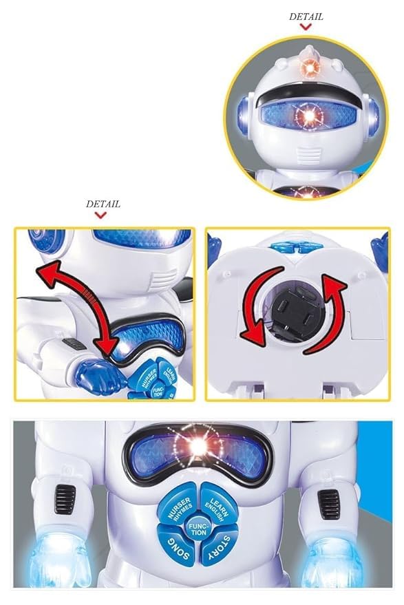 Intelligent Dancing Robot Learning Machine Dancing Toy with Lights & Music
