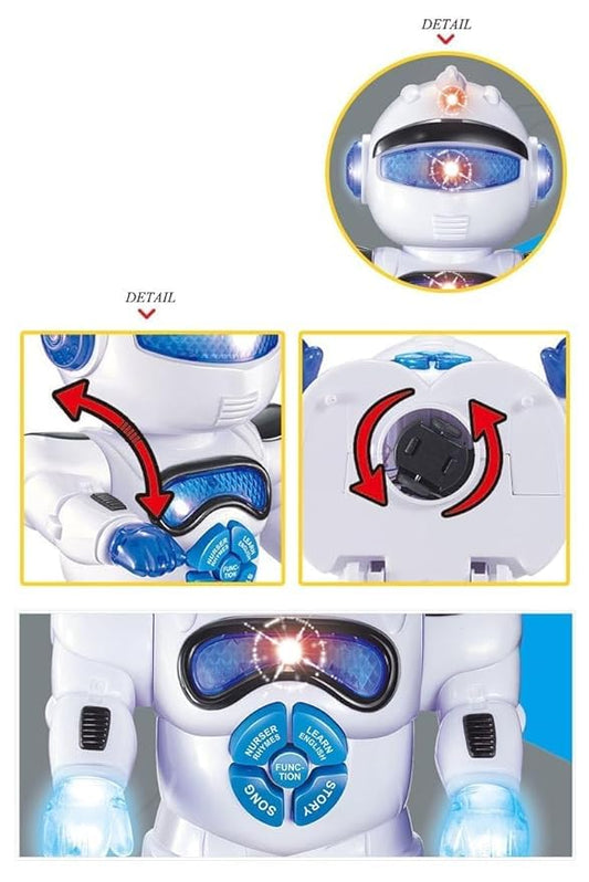 Intelligent Dancing Robot Learning Machine Dancing Toy with Lights & Music