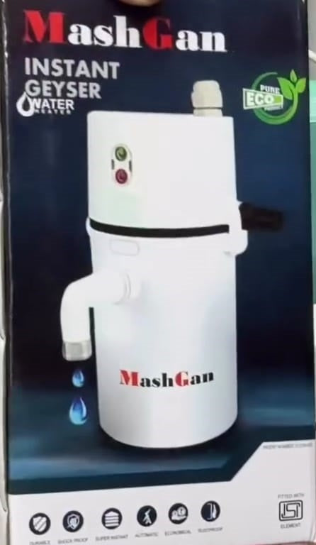 Instant Electric Portable Mini Water Geyser( पानी गर्म 3 सेकंड में)