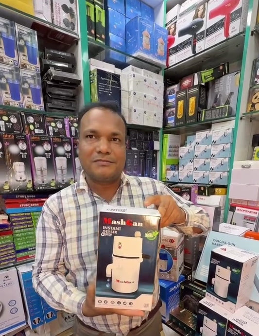Instant Electric Portable Mini Water Geyser( पानी गर्म 3 सेकंड में)