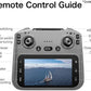 GT50 Pro Foldable Drone with Display Controller