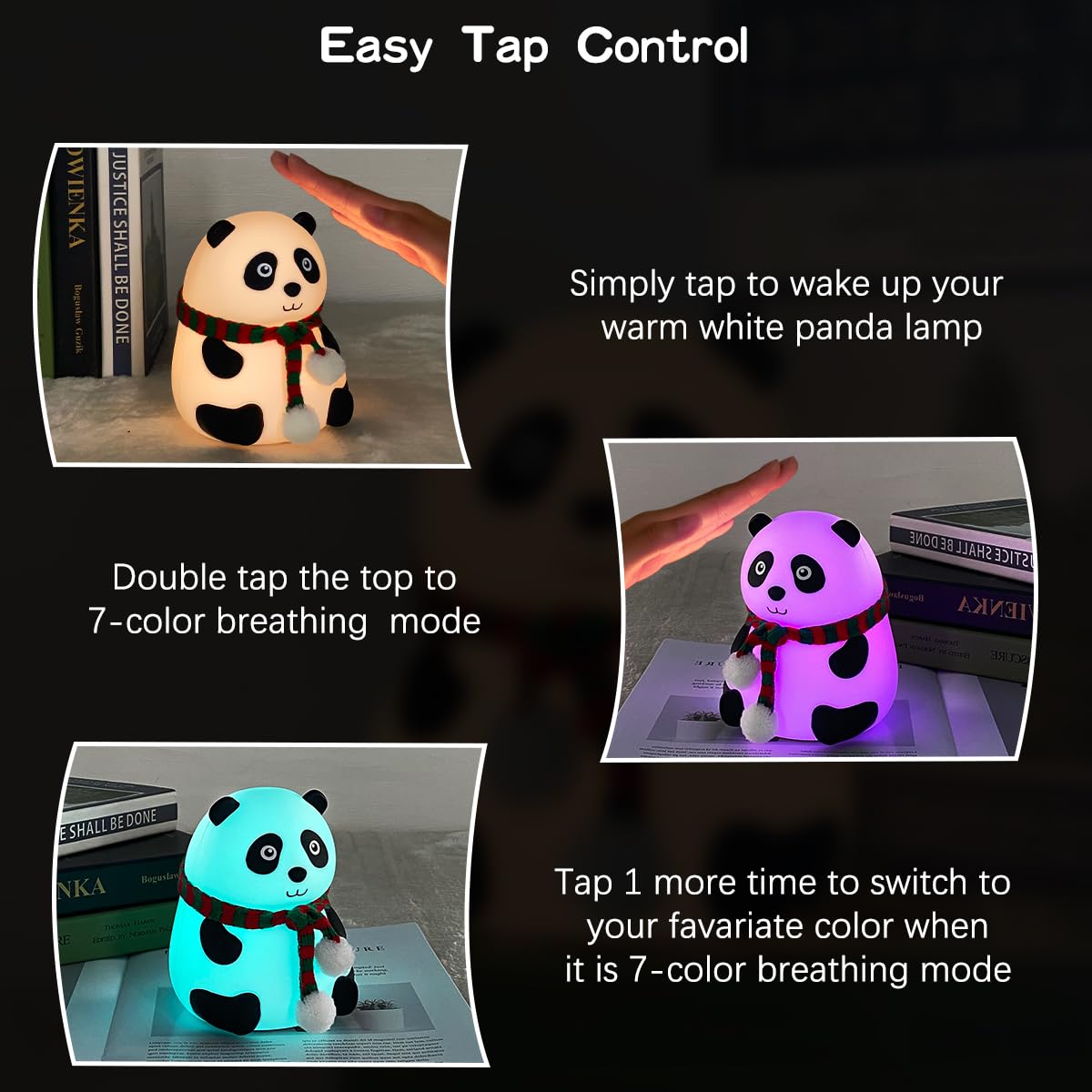 Penguin Silicone Nightlight Lamp