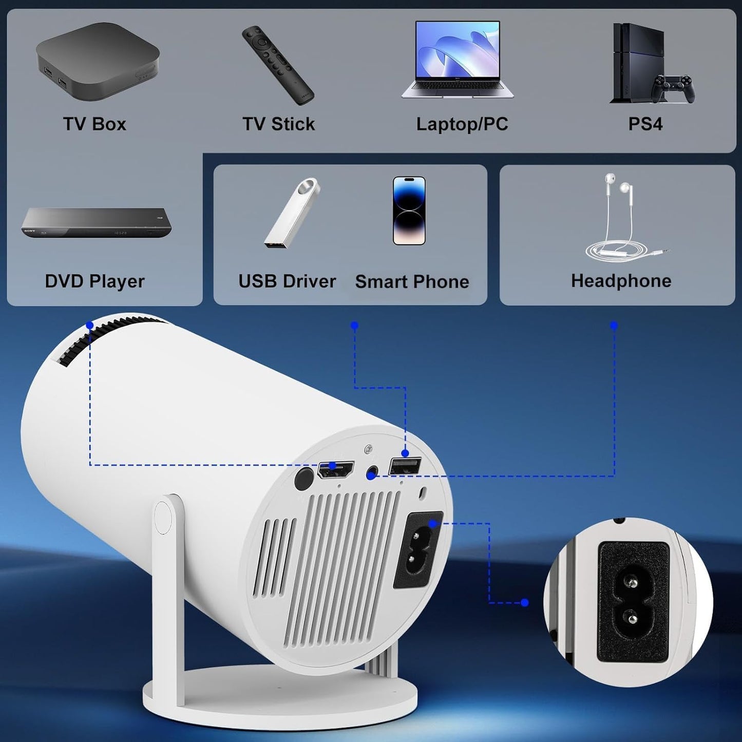Portable Mini Projector