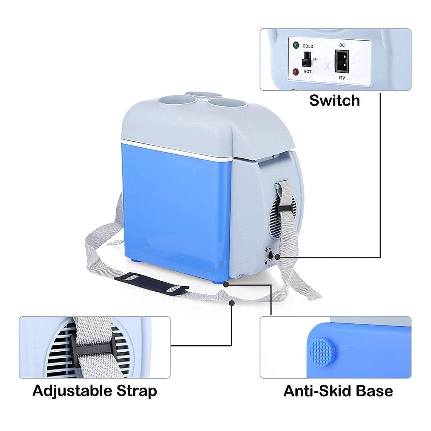 Portable Mini Refrigerator for Car