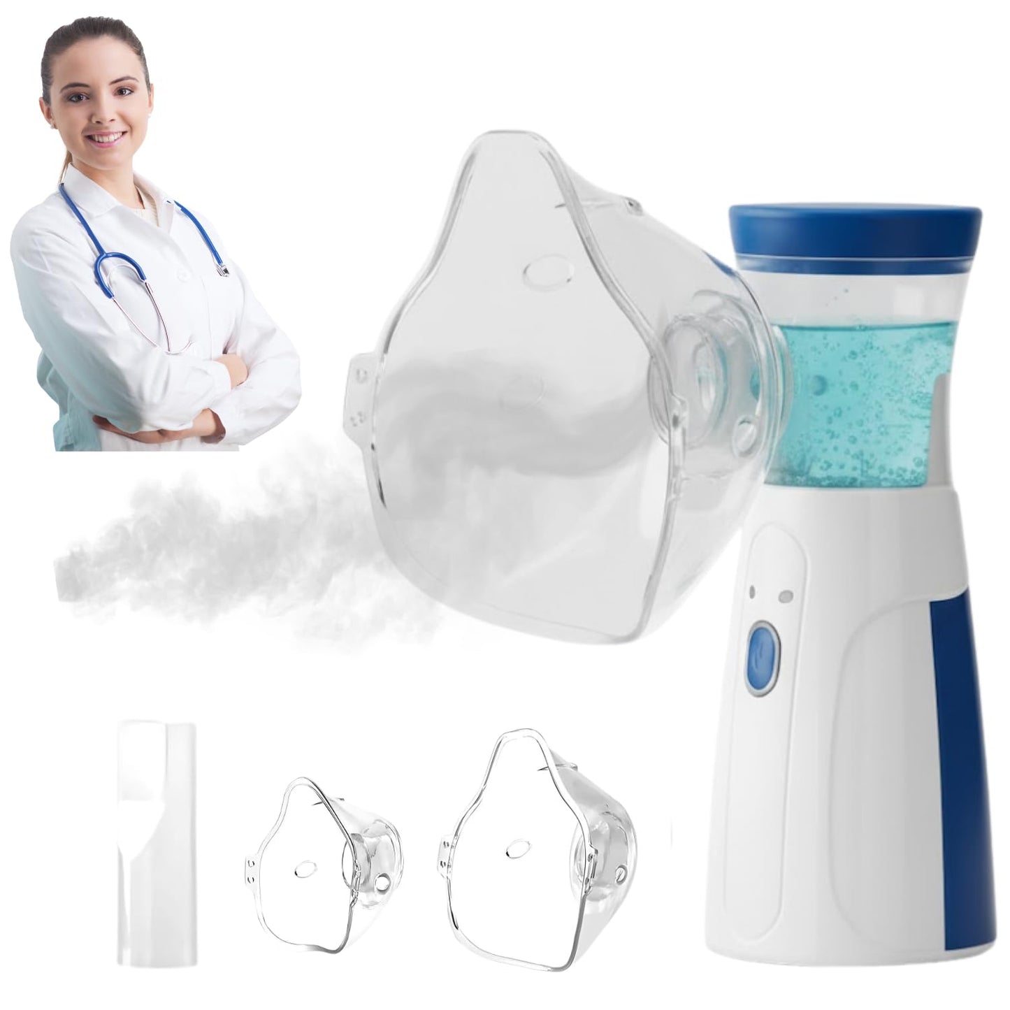 Mesh Nebulizer With Respiratory Mask