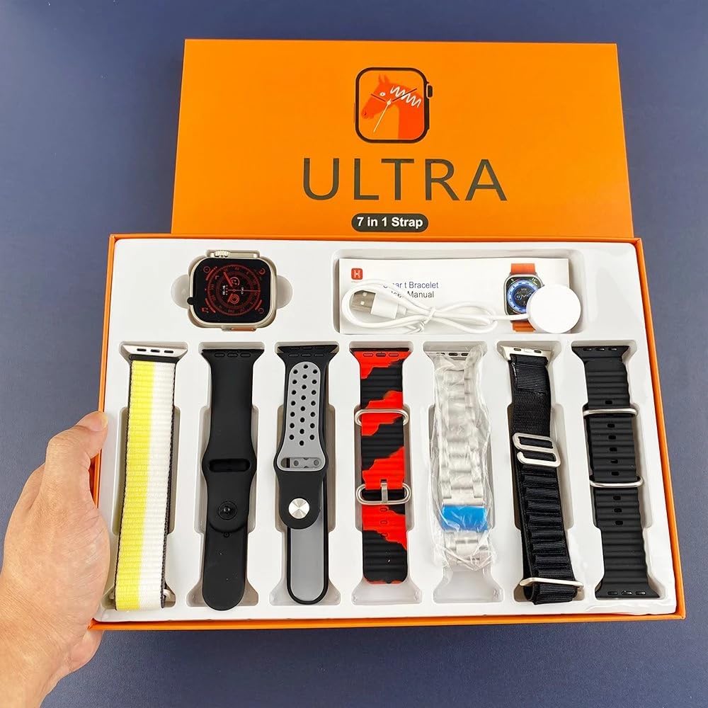 Smart Watch with seven strap