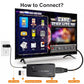 Wireless video games for tv