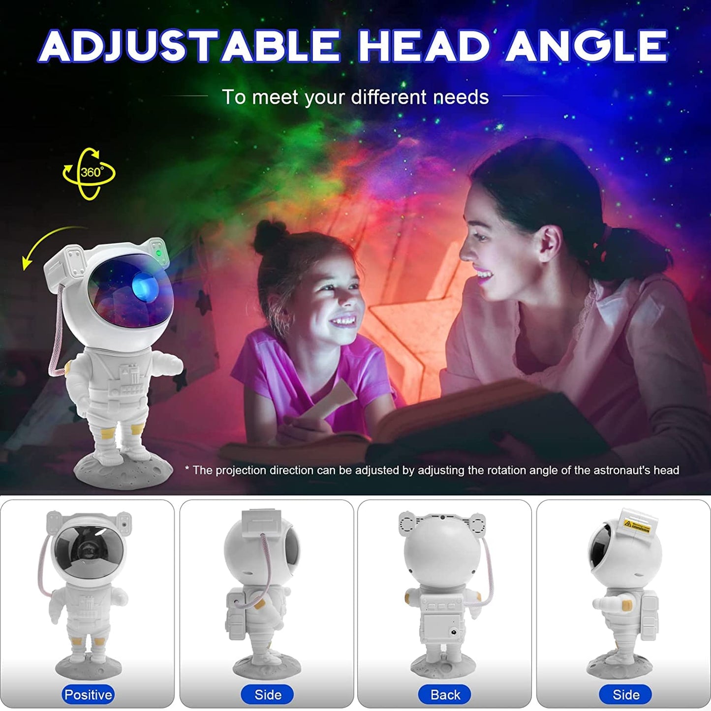 Star Projector Galaxy Night Light
