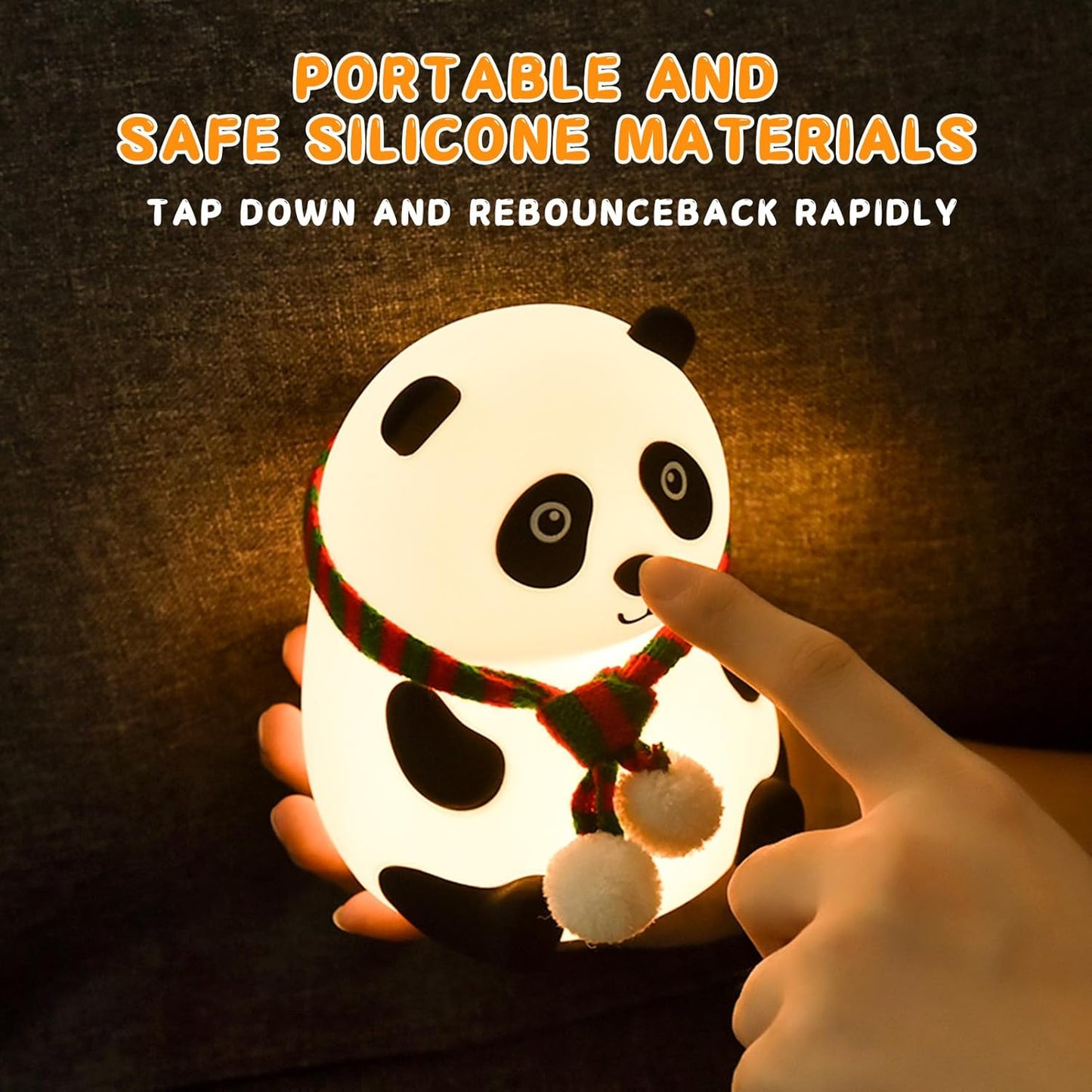 Penguin Silicone Nightlight Lamp