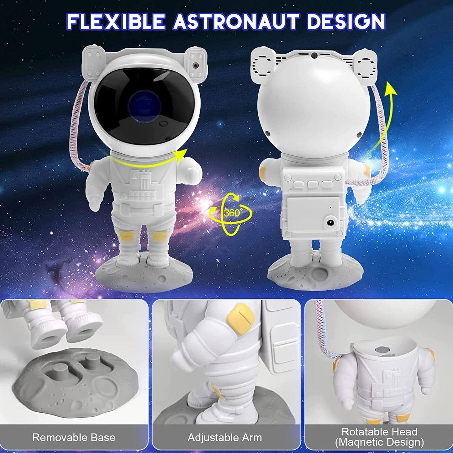 Star Projector Galaxy Night Light