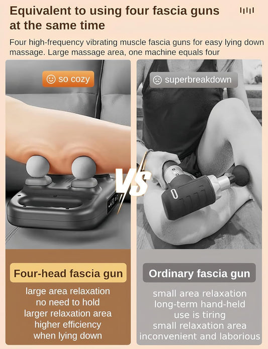 4 Head Massage Gun