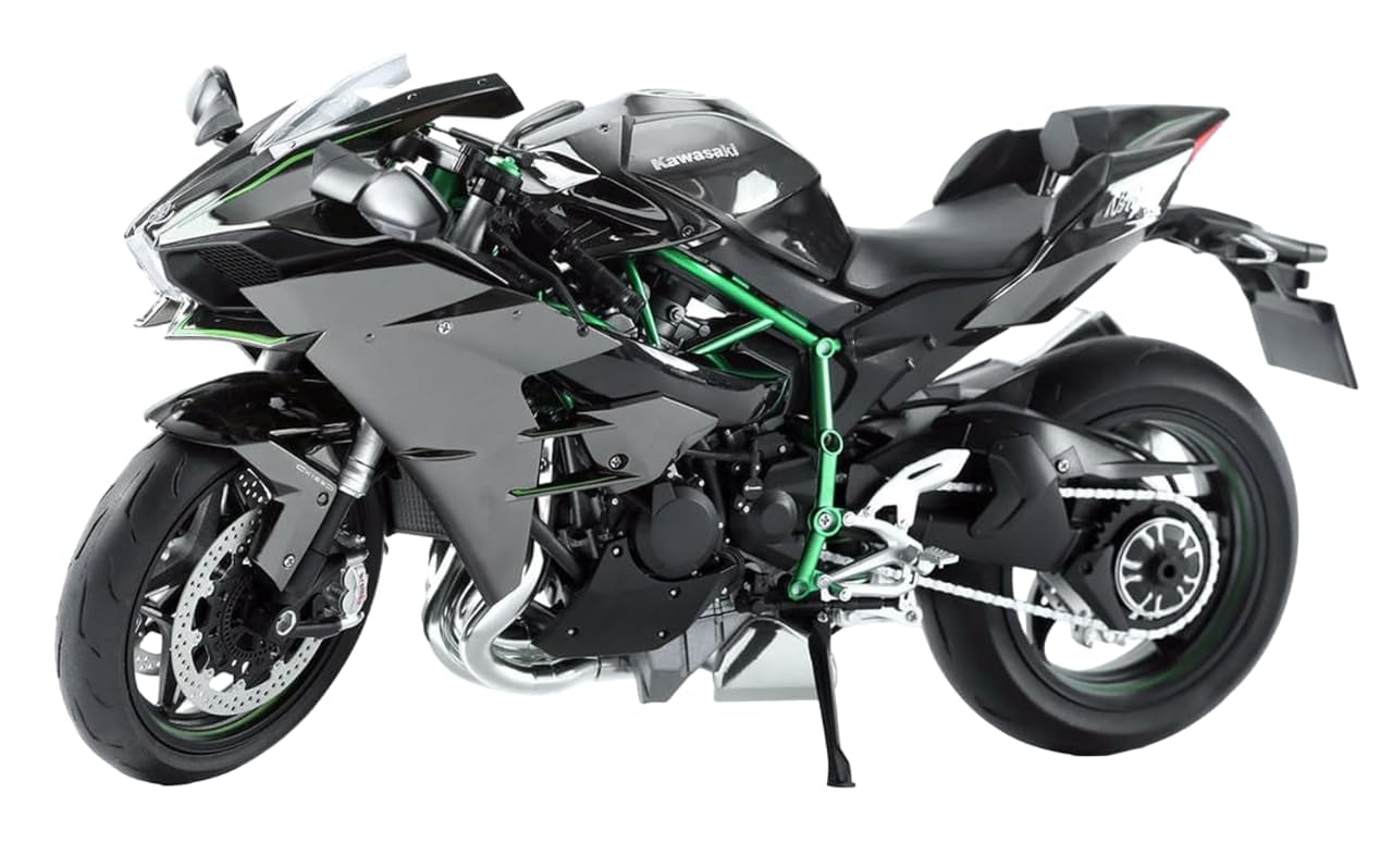Die-Cast Metal Motorcycle with Stand,Music,Lights for Collector's & Kids