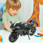 Die-Cast Metal Motorcycle with Stand,Music,Lights for Collector's & Kids