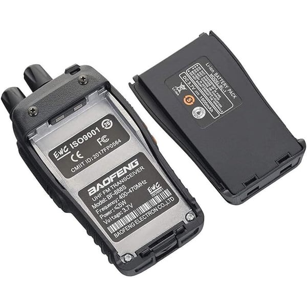Walkie Talkies BF-888S Rechargeable Two-Way Radios – (Pair of 2 Pcs)