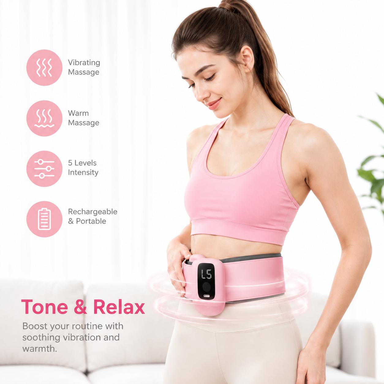 Rechargeable Waist & Body Massager