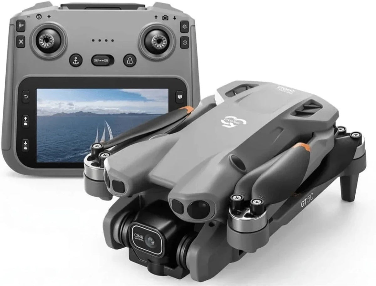 GT50 Pro Foldable Drone with Display Controller