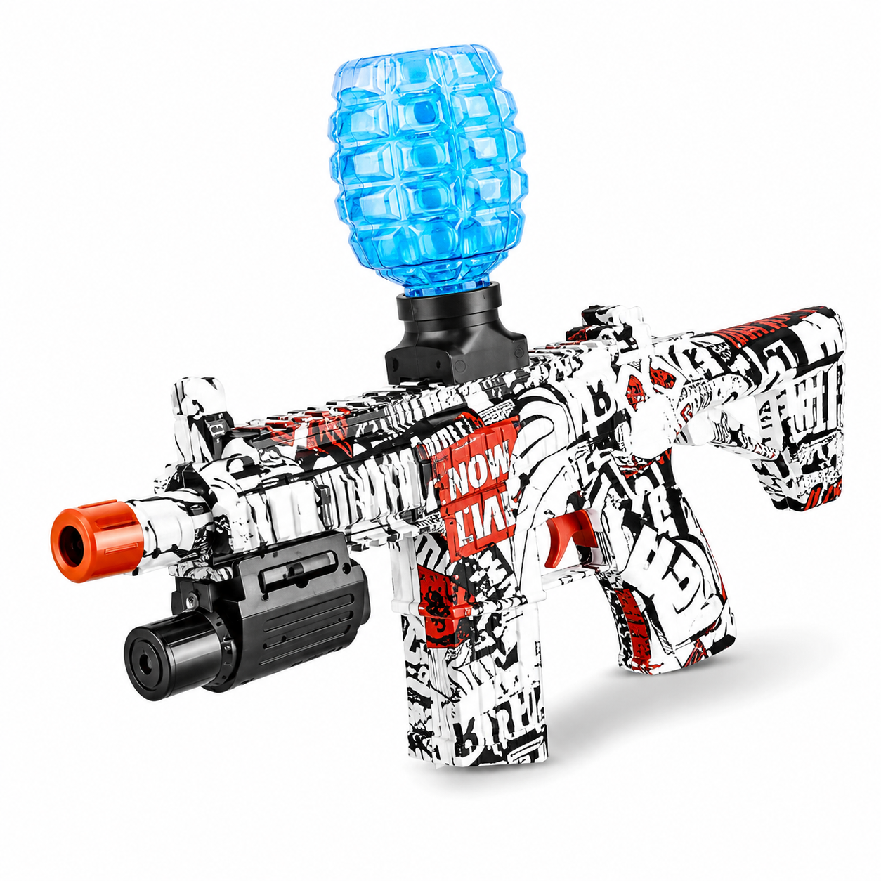 Shooter Gun Electric Gel Ball Blaster Toy with Hopper
