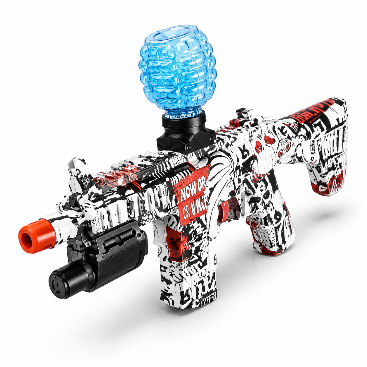 Shooter Gun Electric Gel Ball Blaster Toy with Hopper