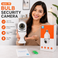 3MP WiFi Bulb Security Camera with Two-Way Audio