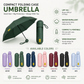 Mini Folding Umbrella with Protective Case