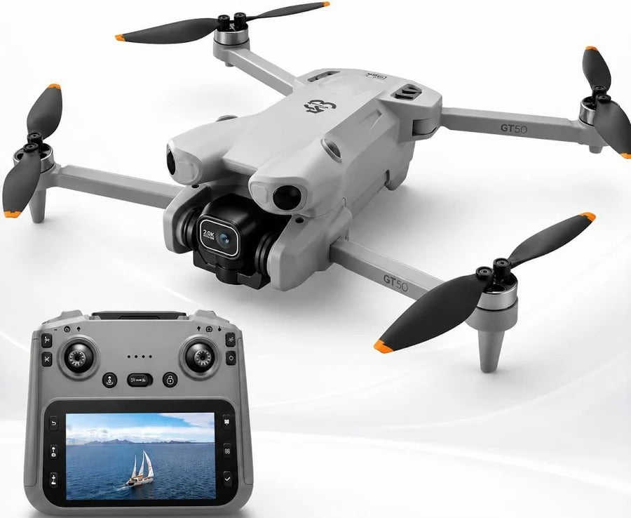 GT50 Pro Foldable Drone with Display Controller