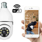 3MP WiFi Bulb Security Camera with Two-Way Audio